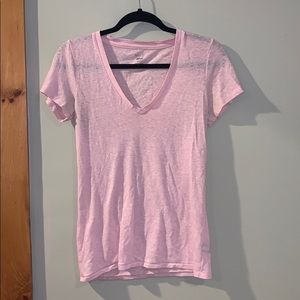Aerie pink v neck